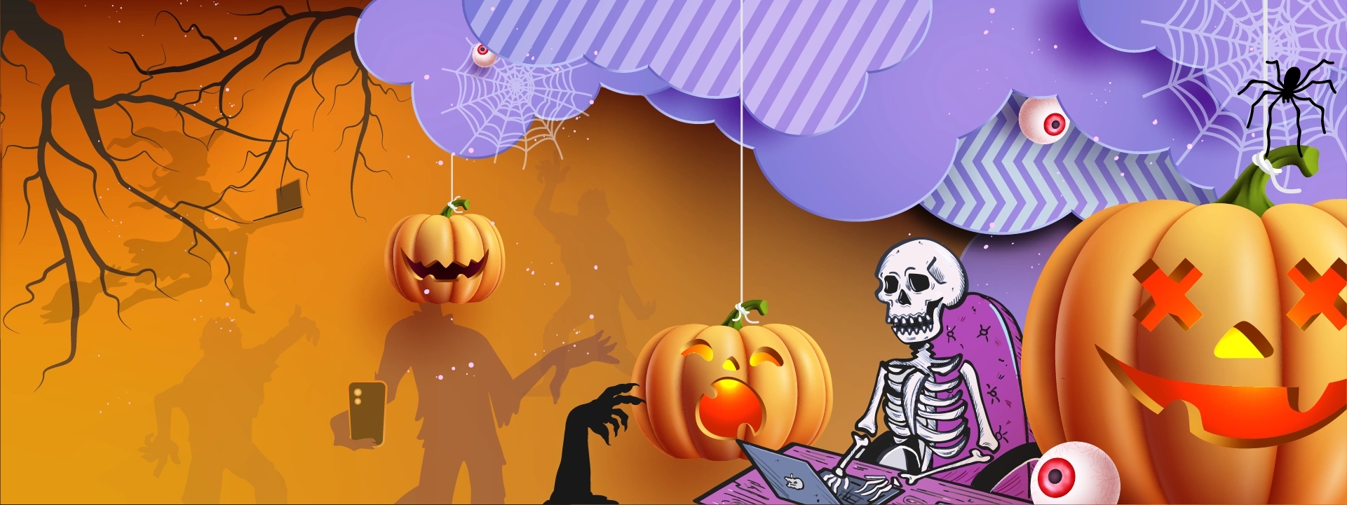 Онлайн-тимбилдинг «Активация Halloween»